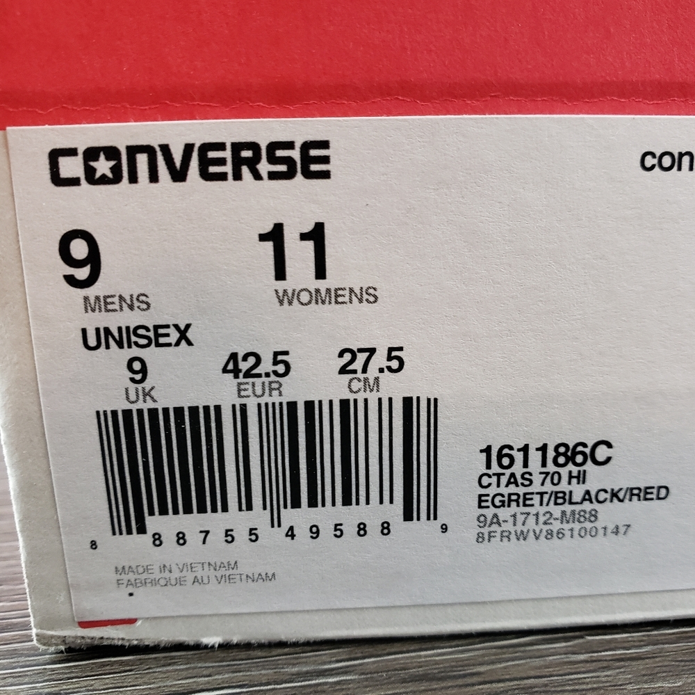 🗽 Converse Chuck Taylor All Star 70 "I ❤ NY" - Picture 8 of 8